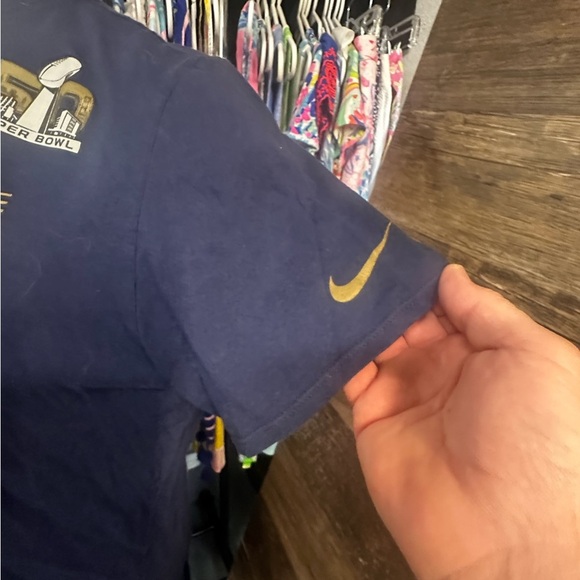 Nike Denver Broncos Blue and Gold Super Bowl 50 Short Sleeve Tee - Picture 4 of 6